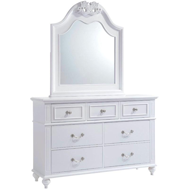 Large Picture of Elements International Alana AN700MR Mirror