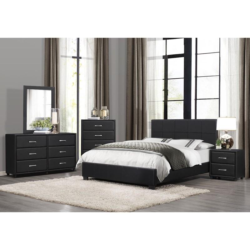 Large Picture of Homelegance Lorenzi 2220K-1EK* Eastern King Platform Bed