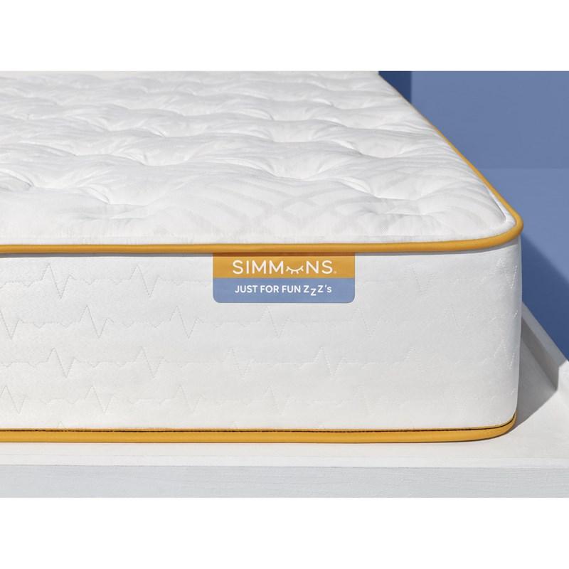 Large Picture of Simmons Matelas Comfort Vibezzz moelleux et sommier pour lit double