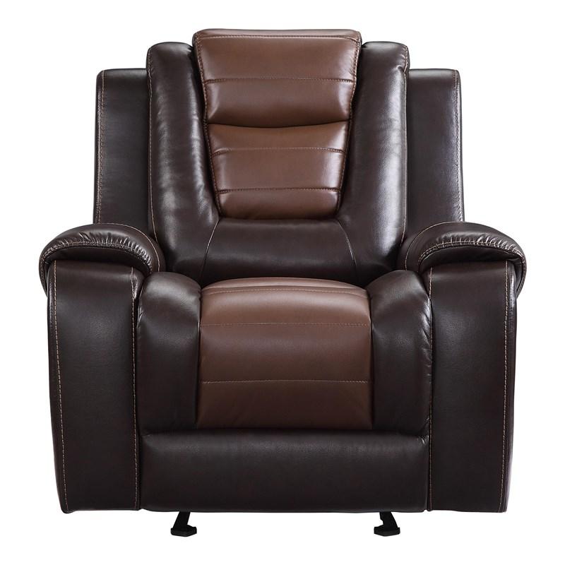 Homelegance Briscoe 9470BR-1 Glider Reclining Chair