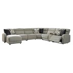 Signature Design by Ashley Colleyville 54405 7 pc Power Sectional