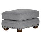 Jackson Furniture Singletary 3241-10 Ottoman - Nickel
