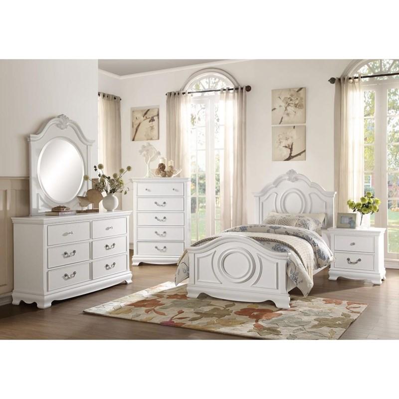 Large Picture of Homelegance Lucida 2039W-4 Night Stand