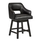 Signature Design by Ashley Tallenger D380-924 Upholstered Swivel Barstool