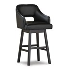 Signature Design by Ashley Tallenger D380-930 Tall Upholstered Swivel Barstool
