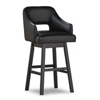 Signature Design by Ashley Tallenger D380-930 Tall Upholstered Swivel Barstool (Dining Seating - Stools)