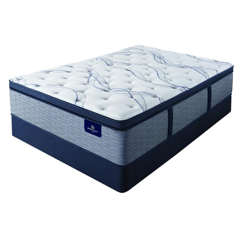 Large Picture of Serta Trelleburg II Firm Pillow Top Mattress (Split California King)