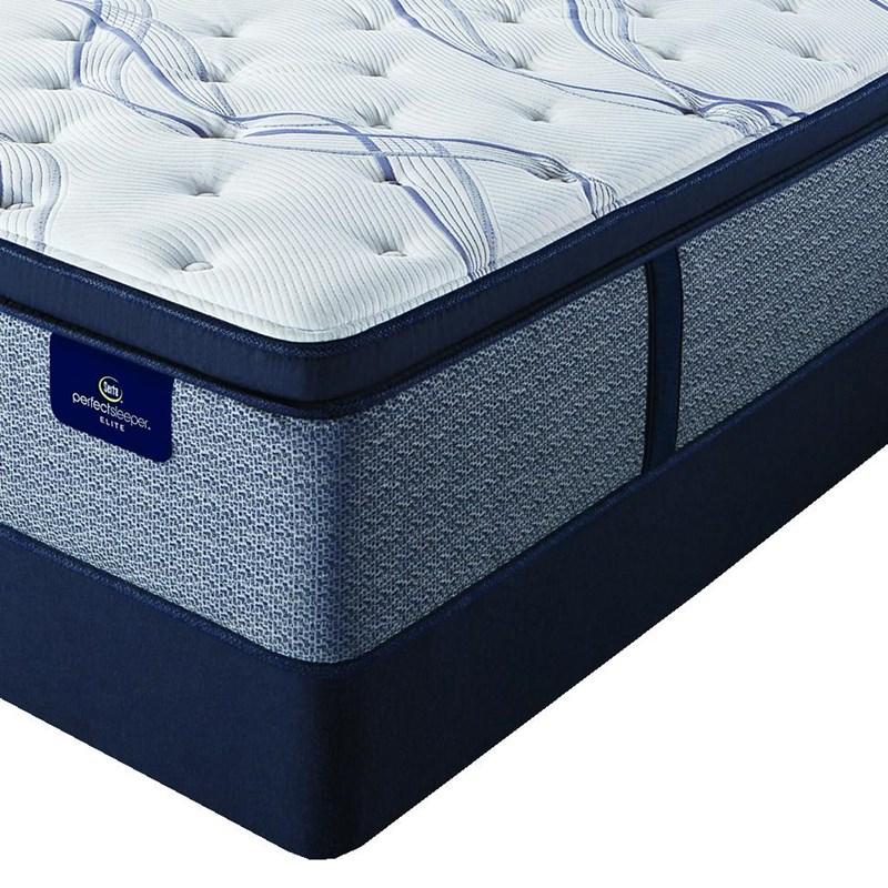 Large Picture of Serta Trelleburg II Firm Pillow Top Mattress (Split California King)