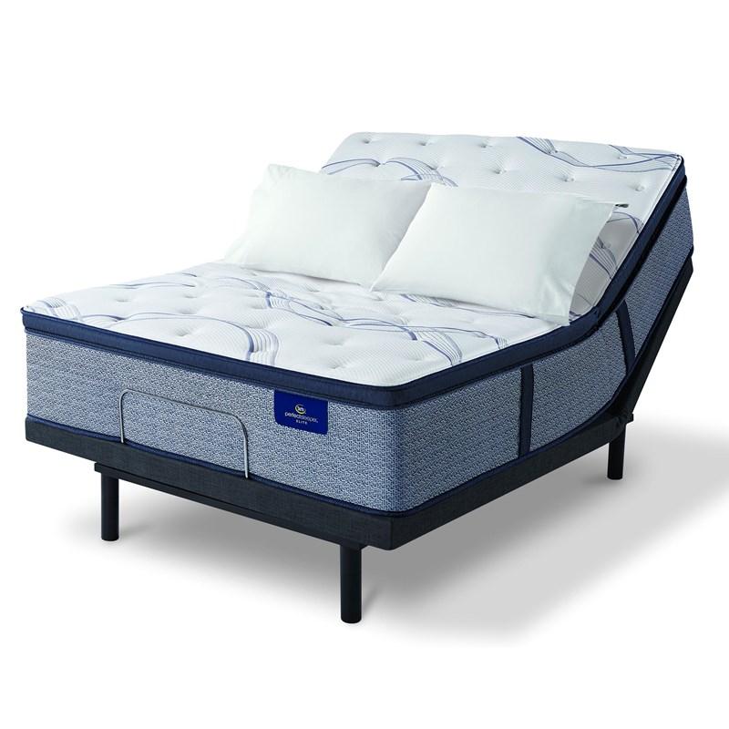Large Picture of Serta Trelleburg II Firm Pillow Top Mattress (Split California King)