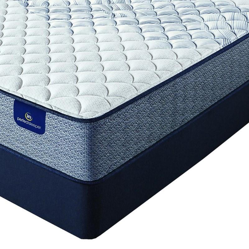 Large Picture of Serta Elkins II Firm Tight Top Mattress (Split California King)