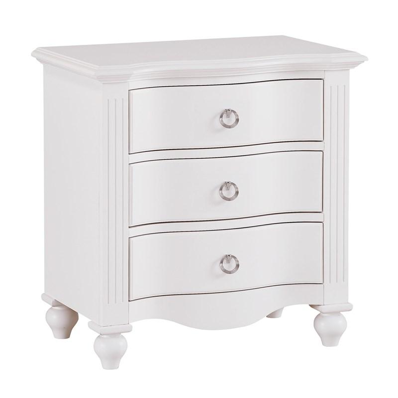 Large Picture of Homelegance Meghan 2058WH-4 Night Stand