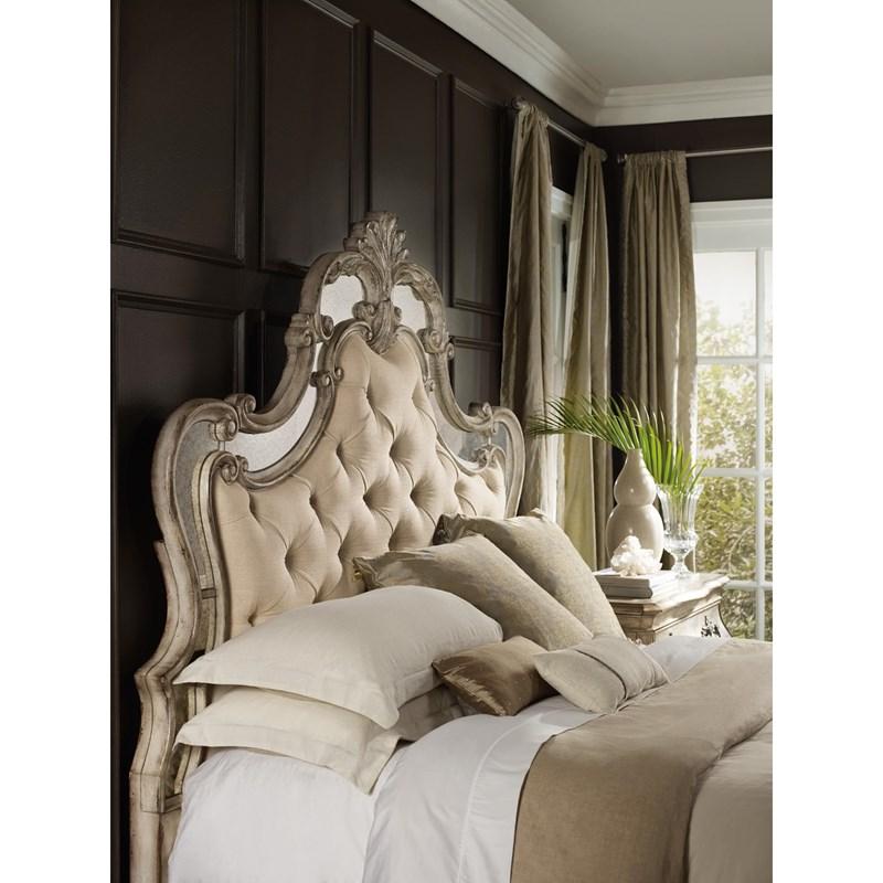 Large Picture of Hooker Furniture 5413-90850 Sanctuary Queen Upholstered Bed