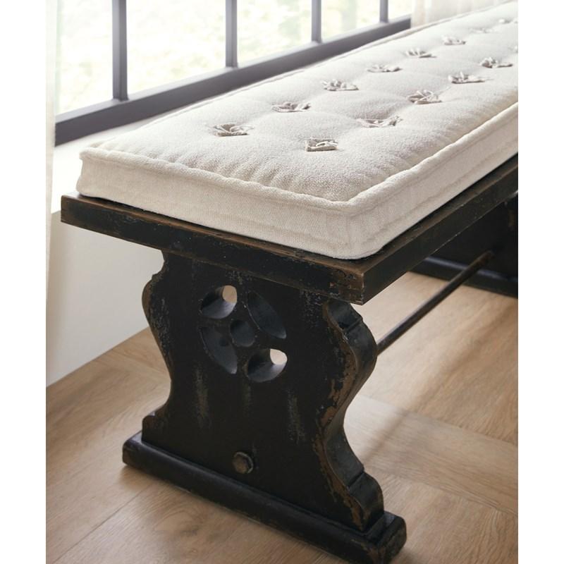 Large Picture of Hooker Furniture 5805-90019-99 Ciao Bella Bench