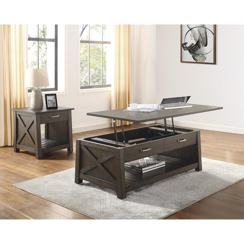 Large Picture of Homelegance Traine 3674-04 End Table