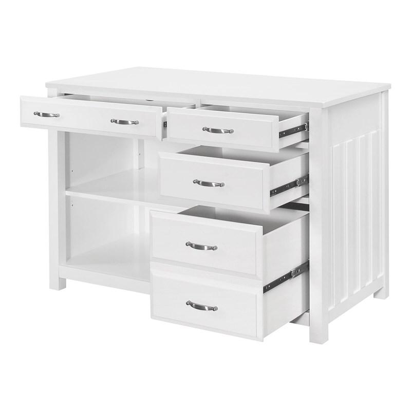 Large Picture of Homelegance Blanche 4522WH-16 Credenza