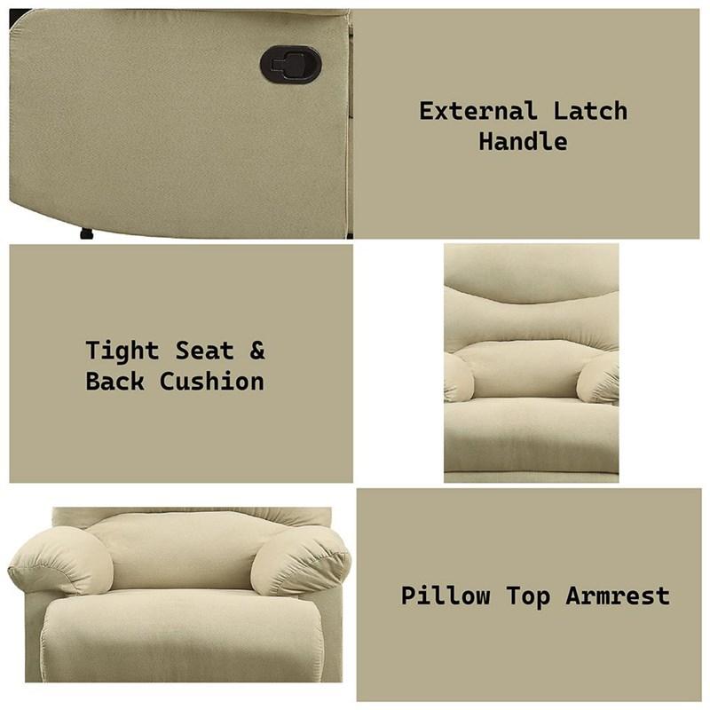 Large Picture of Acme Furniture Arcadia 00626 Motion Recliner