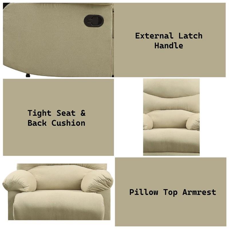 Large Picture of Acme Furniture Arcadia 00626 Motion Recliner
