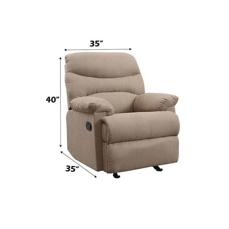Large Picture of Acme Furniture Arcadia 00627 Motion Recliner