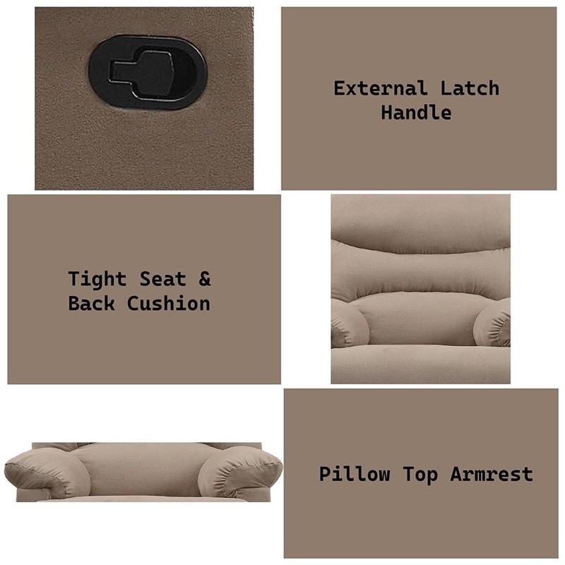 Large Picture of Acme Furniture Arcadia 00627 Motion Recliner