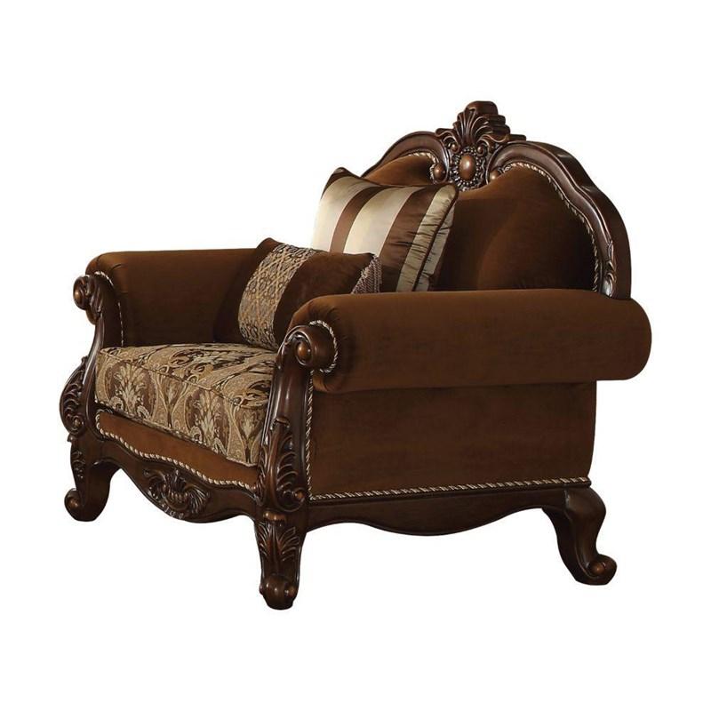 Acme Furniture Jardena 50657 Chair with 2 Pillows