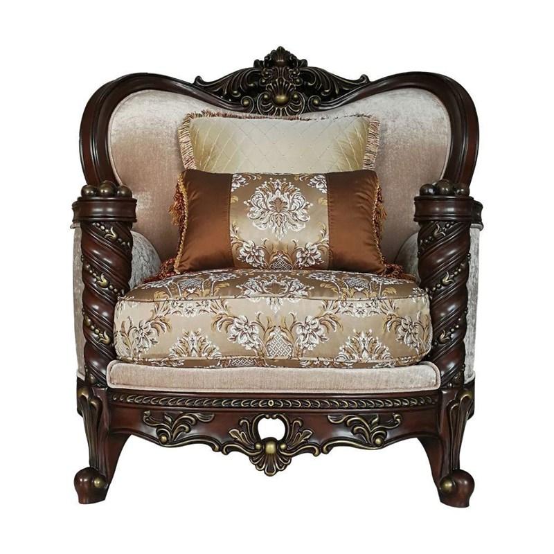 Acme Furniture Devayne 50687 Chair with 2 Pillows