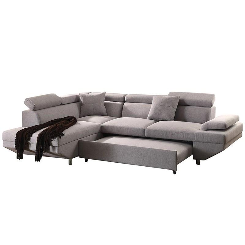 Large Picture of Acme Furniture Jemima 52990 Sectional Sofa
