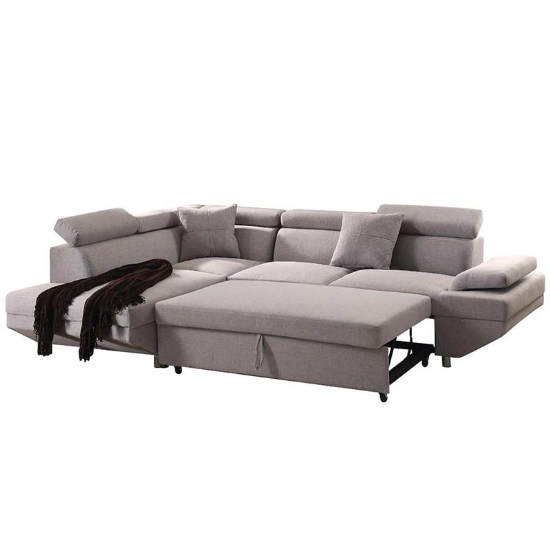 Large Picture of Acme Furniture Jemima 52990 Sectional Sofa