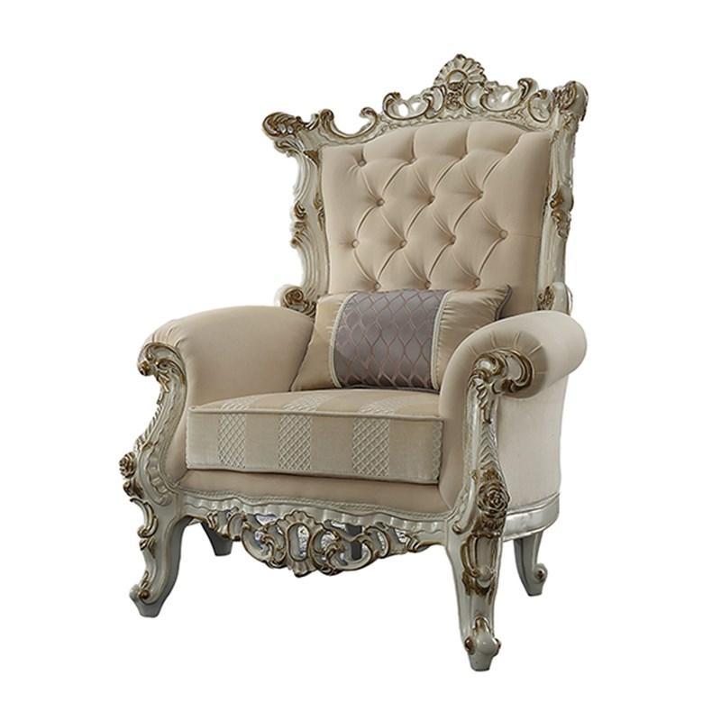 Acme Furniture Picardy II 53463 Accent Chair with Pillow