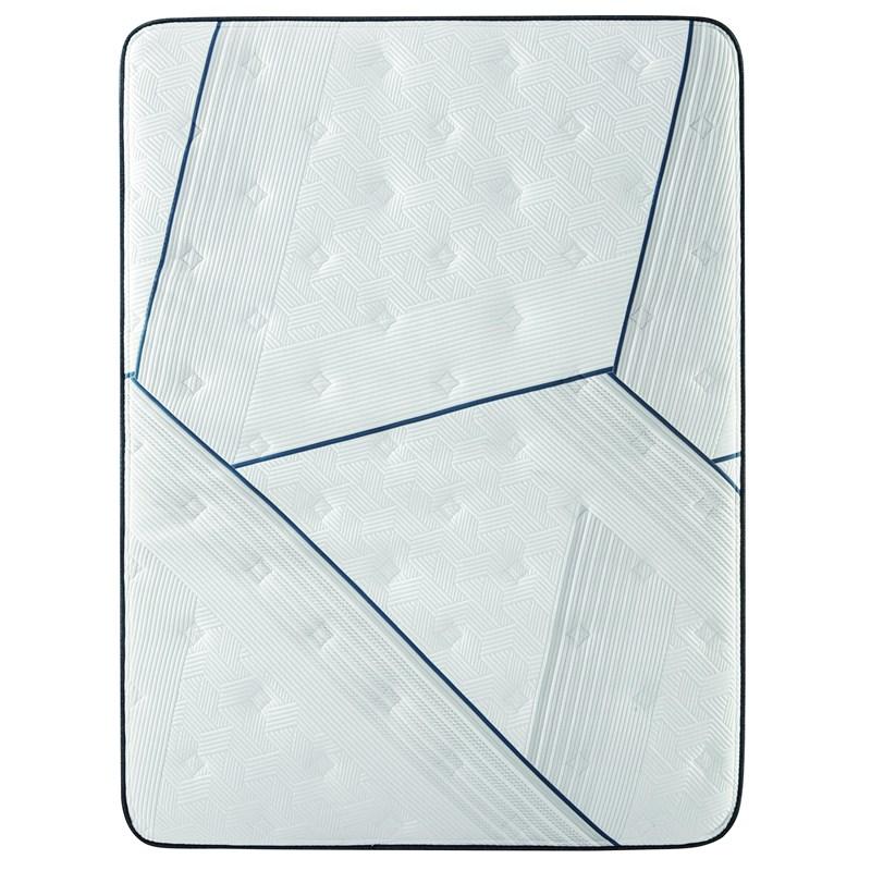 Large Picture of Serta CF3000 Hybrid Quilted Plush Mattress Set (California King)