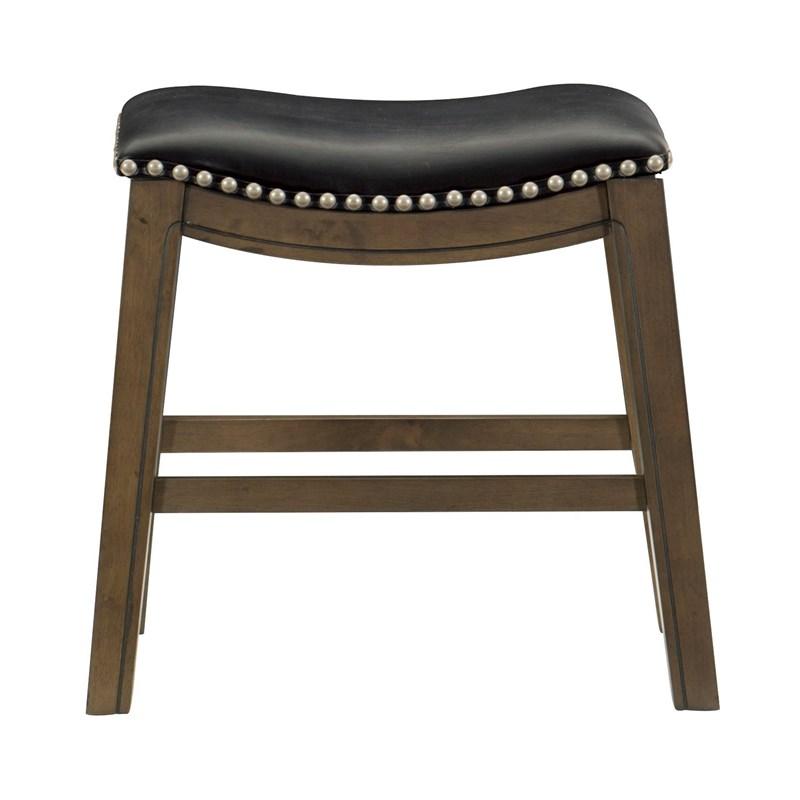 Homelegance Ordway 5682BLK-18 18 Dining Stool, Black