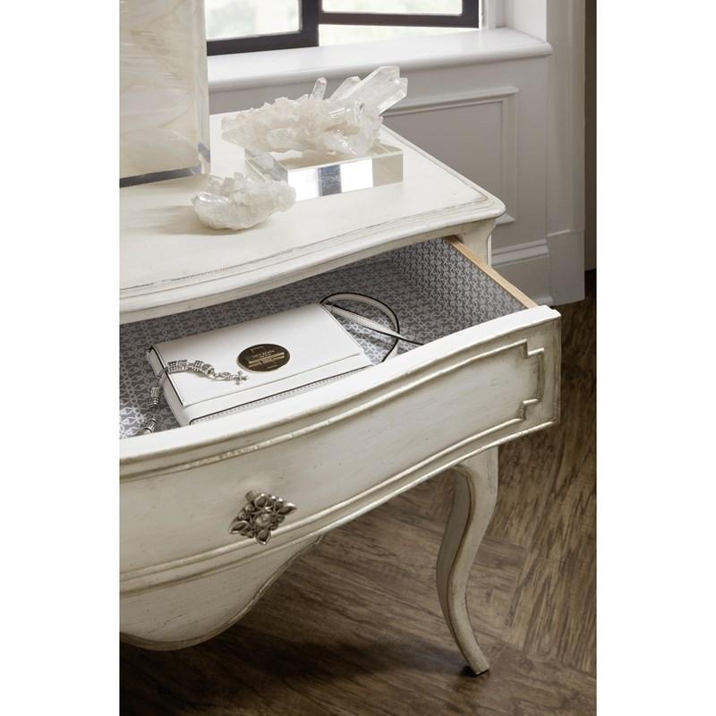 Large Picture of Hooker Furniture 5865-90116-02 Sanctuary Coco En Blanc Nightstand