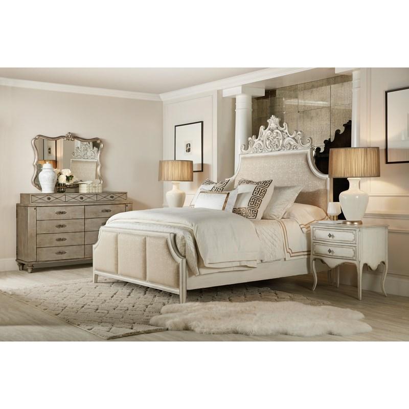 Large Picture of Hooker Furniture 5865-90116-02 Sanctuary Coco En Blanc Nightstand