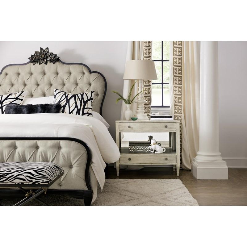 Large Picture of Hooker Furniture 5875-90015-95 Sanctuary Gemme Two Drawer Nightstand