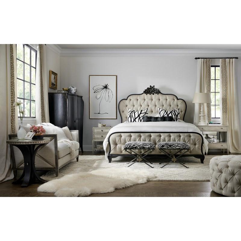 Large Picture of Hooker Furniture 5875-90015-95 Sanctuary Gemme Two Drawer Nightstand