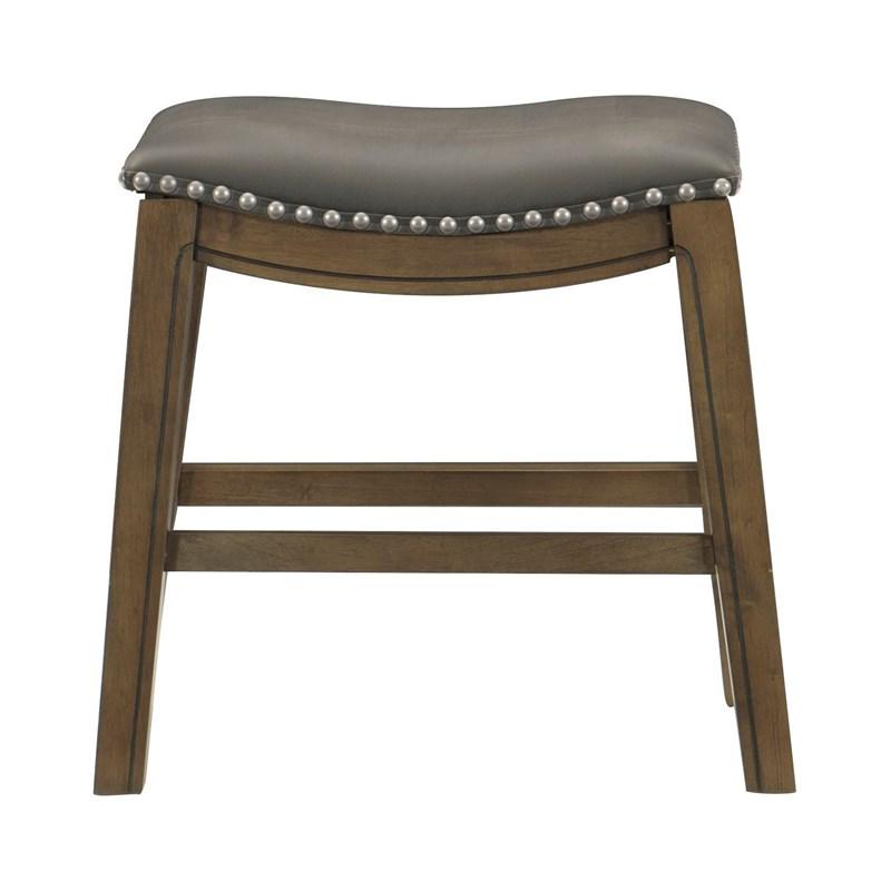 Homelegance Ordway 5682GRY-18 18 Dining Stool, Grey