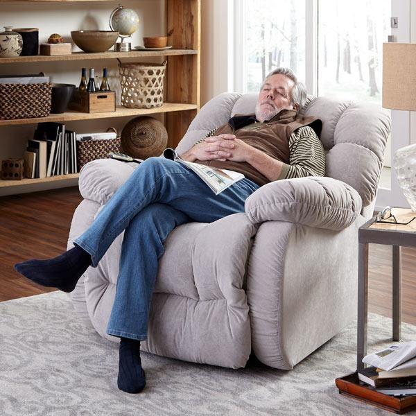 Fauteuil releveur Roscoe en tissu (9B21 23123C) image 4