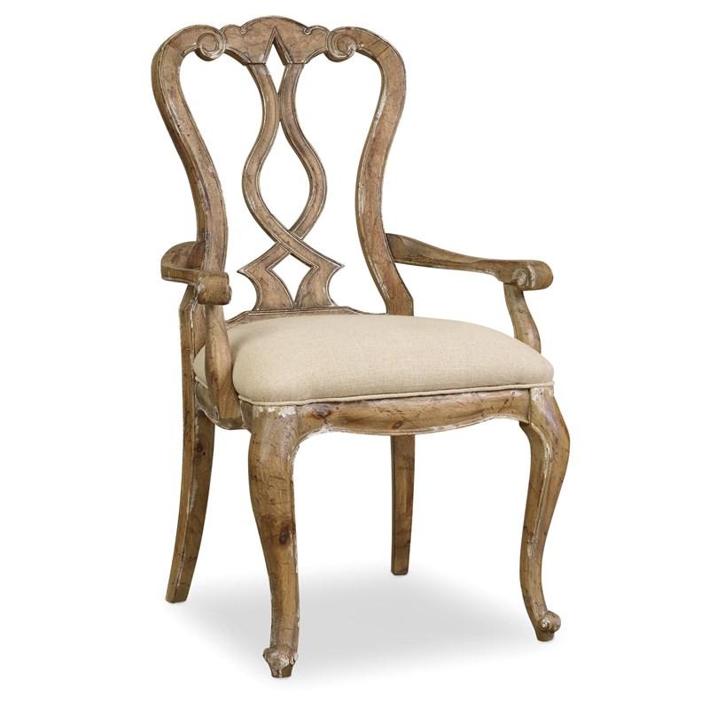 Hooker Furniture 5300-75400 Chatelet Splatback Arm Chair