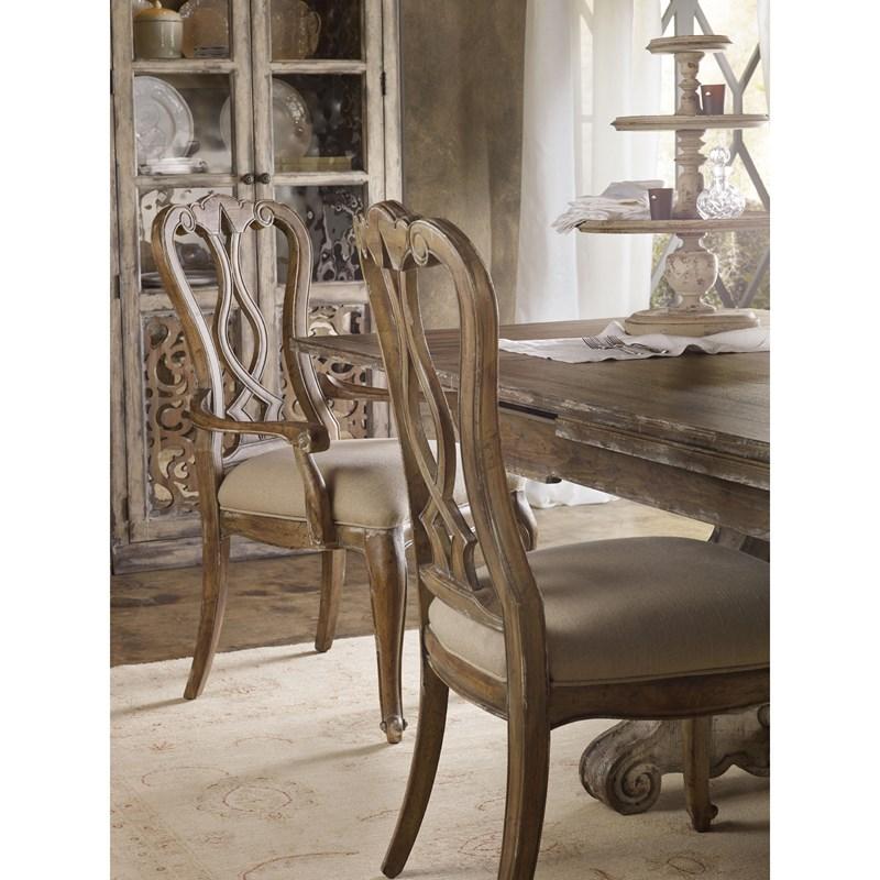 Large Picture of Hooker Furniture 5300-75410 Chatelet Splatback Side Chair