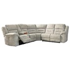 Signature Design by Ashley Family Den 51802S1 3 pc Power Reclining Sectional