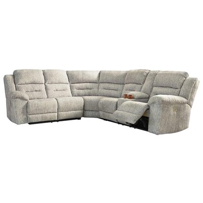 Signature Design by Ashley Family Den 51802S2 3 pc Power Reclining Sectional