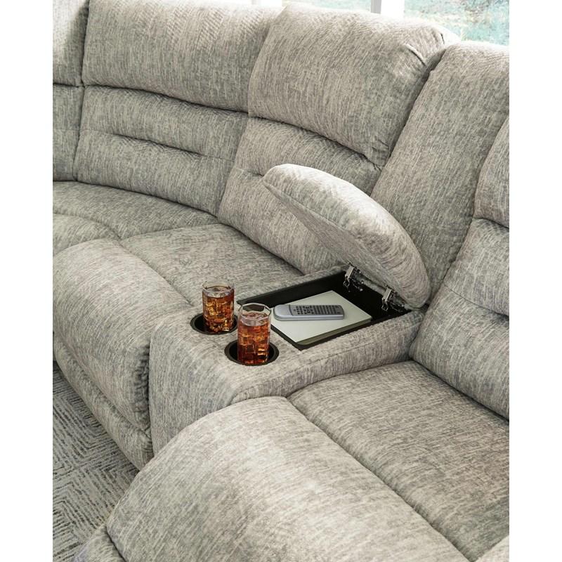 Large Picture of Signature Design by Ashley Family Den 51802S2 3 pc Power Reclining Sectional