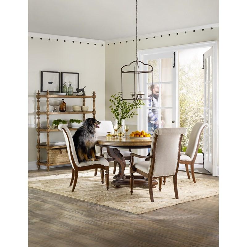 Large Picture of Hooker Furniture 5447-75410 Archivist Upholstered Side Chair