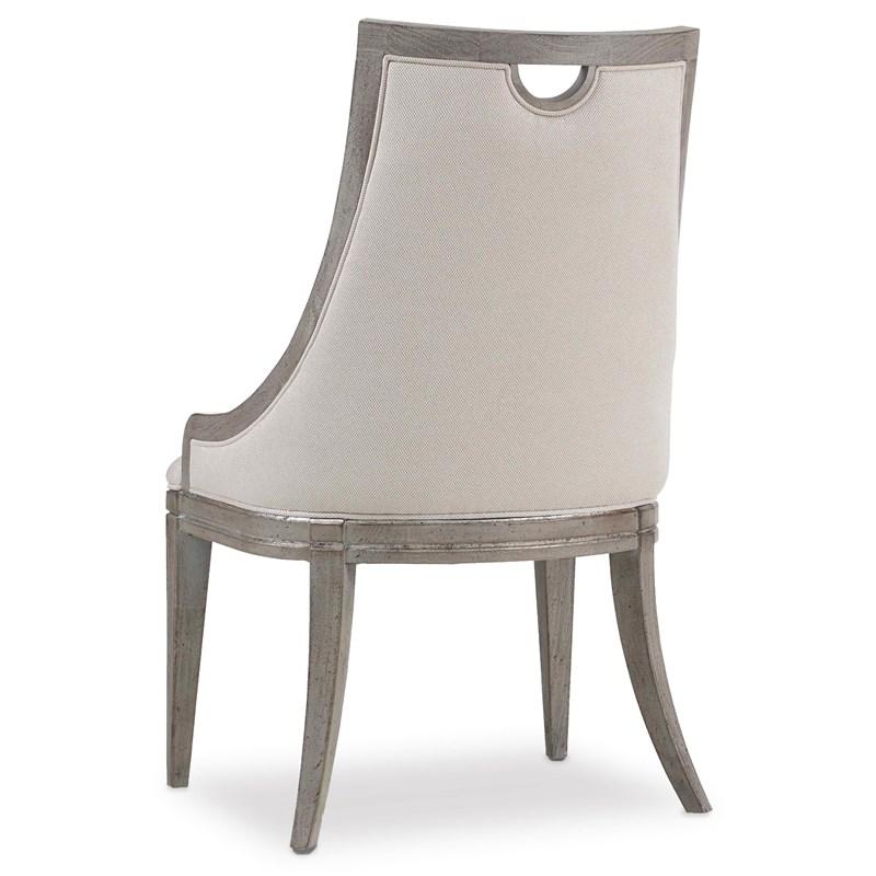 Large Picture of Hooker Furniture 5603-75410-LTBR Sanctuary Upholstered Side Chair
