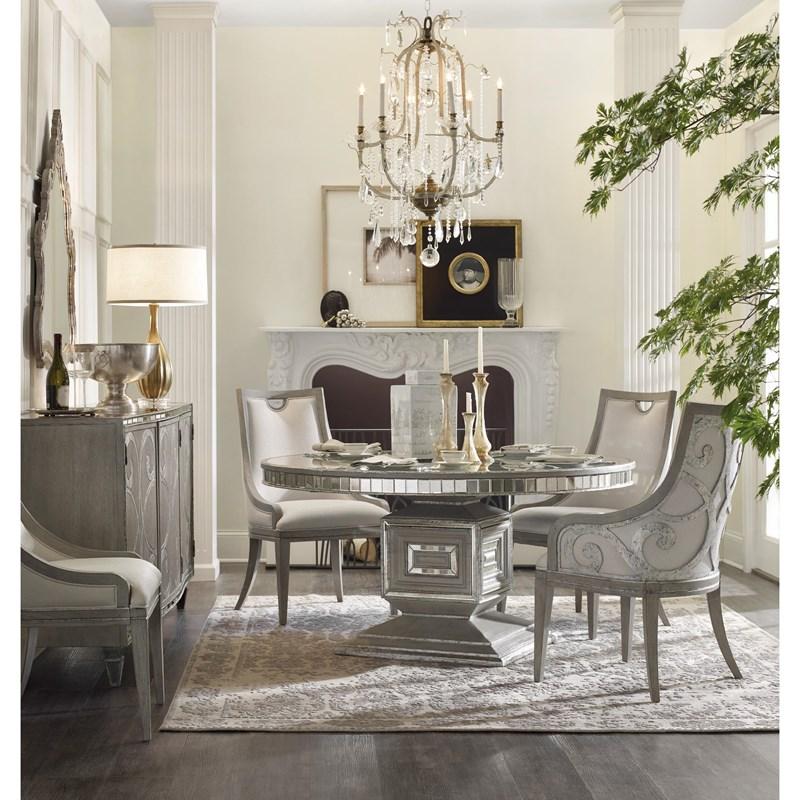 Large Picture of Hooker Furniture 5603-75410-LTBR Sanctuary Upholstered Side Chair