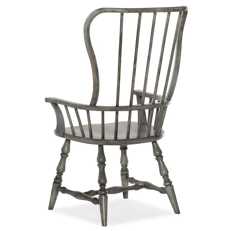 Large Picture of Hooker Furniture 5805-75301-96 Ciao Bella Spindle Back Arm Chair