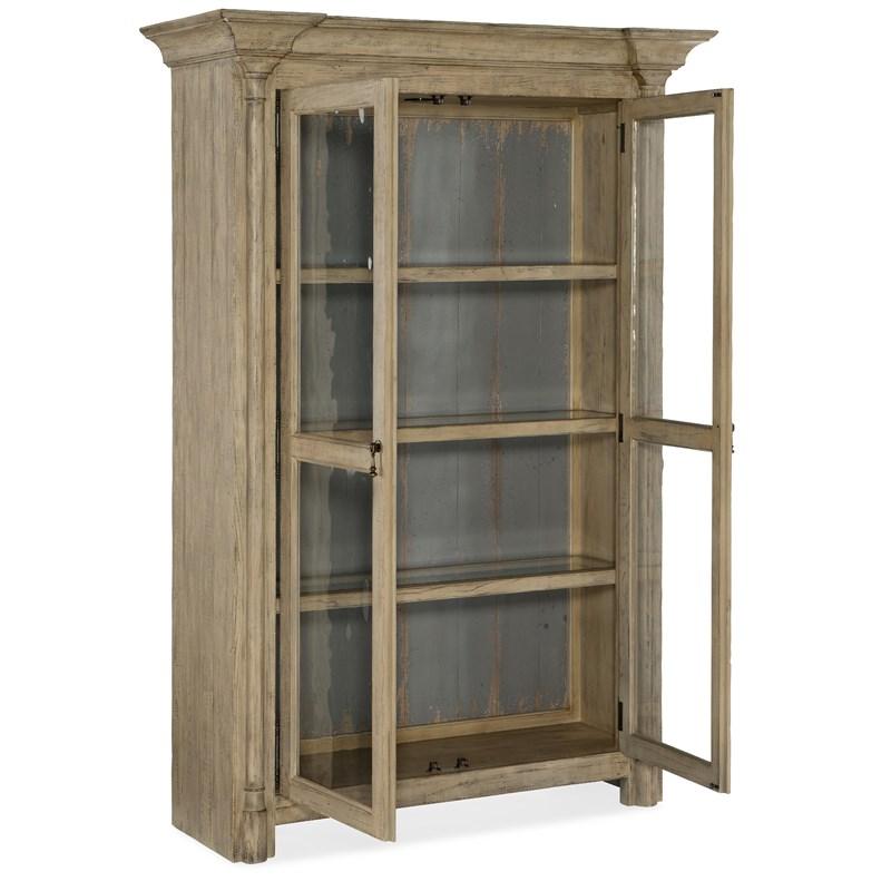 Large Picture of Hooker Furniture 5805-75906-85 Ciao Bella Display Cabinet- Natural
