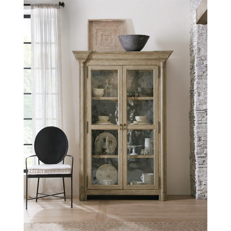 Large Picture of Hooker Furniture 5805-75906-85 Ciao Bella Display Cabinet- Natural