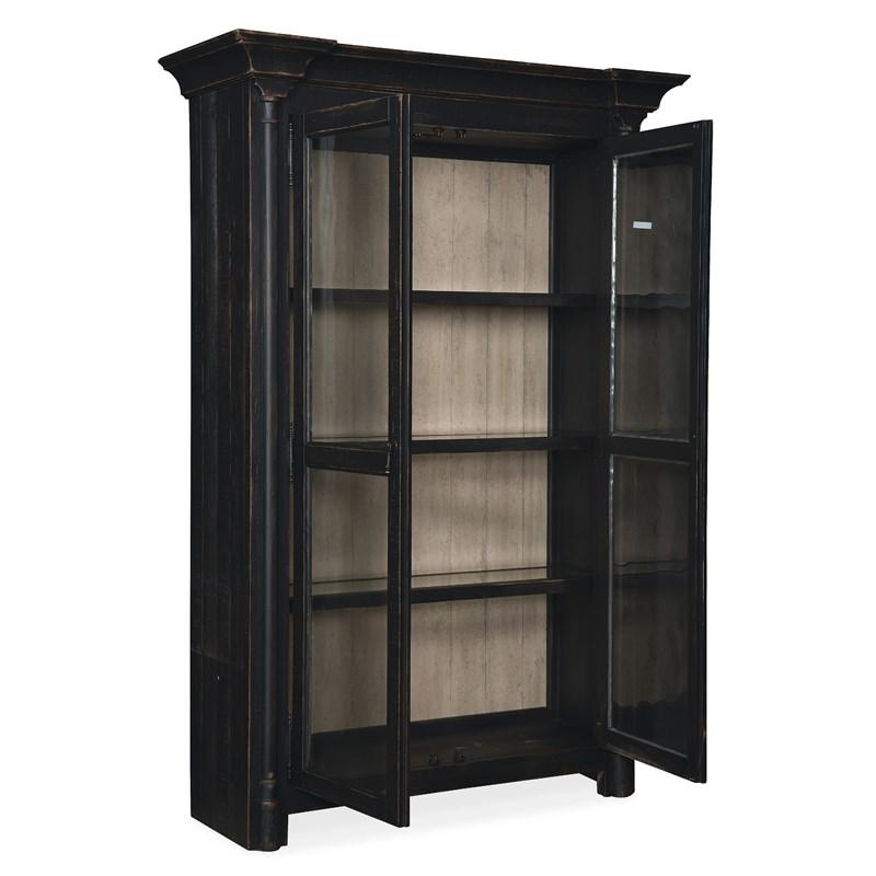 Large Picture of Hooker Furniture 5805-75906-99 Ciao Bella Display Cabinet- Black