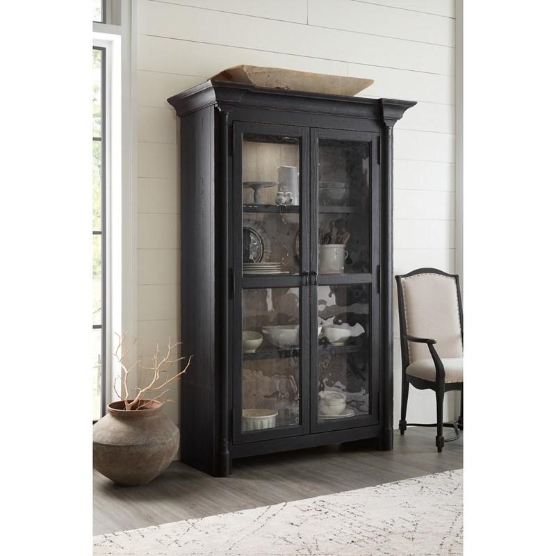 Large Picture of Hooker Furniture 5805-75906-99 Ciao Bella Display Cabinet- Black