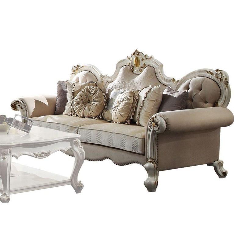 Acme Furniture Picardy 55460 Sofa with 7 Pillows